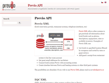 Tablet Screenshot of api.previo.cz